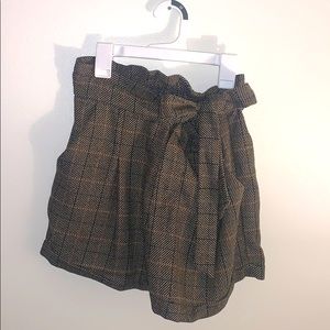 Heartloom Plaid Shorts from Free People